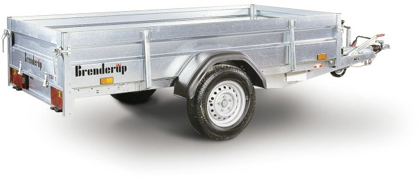 Brenderup Tieflader 2260S B Stahl, 1,3 to. 2580x1280x400mm - Remorque voiture: photos 1 Brenderup Tieflader 2260S B Stahl, 1,3 to. 2580x1280x400mm - Remorque voiture: photos 1