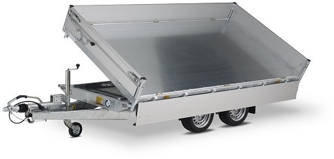 Hapert Cobalt 3-Seitenkipper HM-2 3050 x 1800 x 300 mm, ZG 3,0 to. E-Pumpe - Remorque benne: photos 1 Hapert Cobalt 3-Seitenkipper HM-2 3050 x 1800 x 300 mm, ZG 3,0 to. E-Pumpe - Remorque benne: photos 1