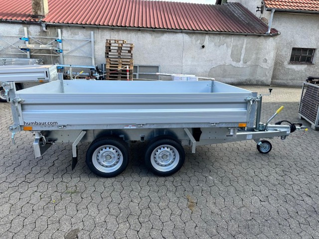 Remorque benne neuf Humbaur 3-Seitenkipper HTK 2700.27 E-Pumpe Alu, 2670 x 1500 x 350 mm, 2,7 to.: photos 10