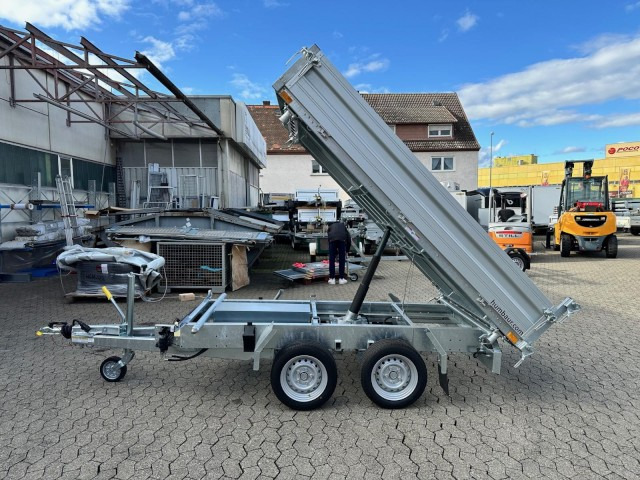 Remorque benne neuf Humbaur 3-Seitenkipper HTK 2700.27 E-Pumpe Alu, 2670 x 1500 x 350 mm, 2,7 to.: photos 6