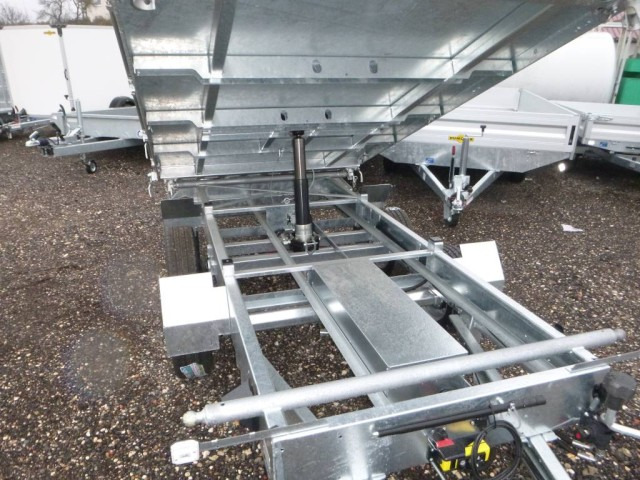 Humbaur 3-Seitenkipper HTK 3000.31 Alu, mit Laubgitteraufsatz, 3140 x 1750 x 350 mm, 3,0 to. - Remorque benne: photos 4 Humbaur 3-Seitenkipper HTK 3000.31 Alu, mit Laubgitteraufsatz, 3140 x 1750 x 350 mm, 3,0 to. - Remorque benne: photos 4