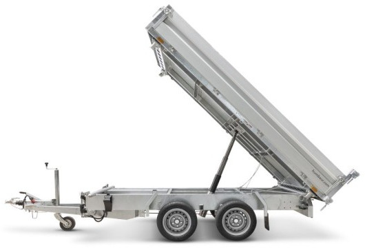 Humbaur 3-Seitenkipper HTK 3500.31 Alu, 3140 x 1750 x 350 mm, 3,5 to. - Remorque benne: photos 3 Humbaur 3-Seitenkipper HTK 3500.31 Alu, 3140 x 1750 x 350 mm, 3,5 to. - Remorque benne: photos 3