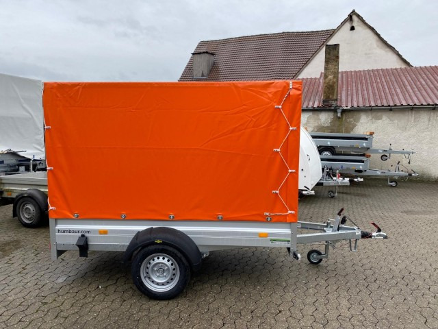 Humbaur HA 132513 mit KV, Hochplane 160 cm, 100 km/h 1300 kg, 2510 x 1310 x 350mm - Remorque voiture: photos 3 Humbaur HA 132513 mit KV, Hochplane 160 cm, 100 km/h 1300 kg, 2510 x 1310 x 350mm - Remorque voiture: photos 3