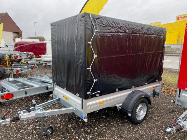 Humbaur HA 132513 mit KV, Hochplane 160 cm, 100 km/h 1300 kg, 2510 x 1310 x 350mm - Remorque voiture: photos 1 Humbaur HA 132513 mit KV, Hochplane 160 cm, 100 km/h 1300 kg, 2510 x 1310 x 350mm - Remorque voiture: photos 1