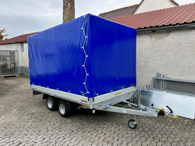 Humbaur HN 253118 Hochlader 2,5 to. Hochplane 200 cm, 100 km/h, 3100 x 1850 x 350 mm - Remorque voiture: photos 1 Humbaur HN 253118 Hochlader 2,5 to. Hochplane 200 cm, 100 km/h, 3100 x 1850 x 350 mm - Remorque voiture: photos 1