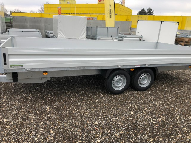 Humbaur HN 254118 Hochlader 2,5 to. 4100 x 1850 x 350 mm - Remorque voiture: photos 4 Humbaur HN 254118 Hochlader 2,5 to. 4100 x 1850 x 350 mm - Remorque voiture: photos 4
