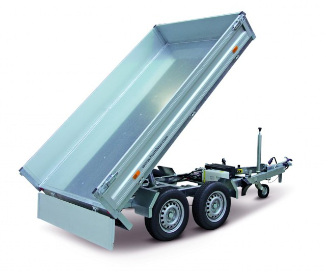 Humbaur HUK 272715 Heckkipper 2,7 t. 2680 x 1500 x 300mm - Remorque benne: photos 2 Humbaur HUK 272715 Heckkipper 2,7 t. 2680 x 1500 x 300mm - Remorque benne: photos 2