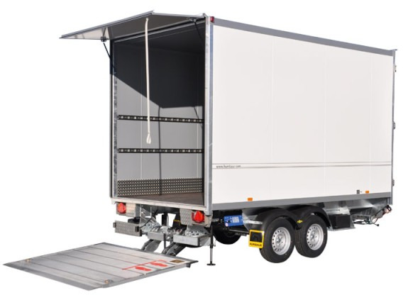 Humbaur Hebebühnenanhänger HT 35 42 22, 3,5 to. 4170 x 2175 x 2100 mm - Remorque rideaux coulissants: photos 2 Humbaur Hebebühnenanhänger HT 35 42 22, 3,5 to. 4170 x 2175 x 2100 mm - Remorque rideaux coulissants: photos 2