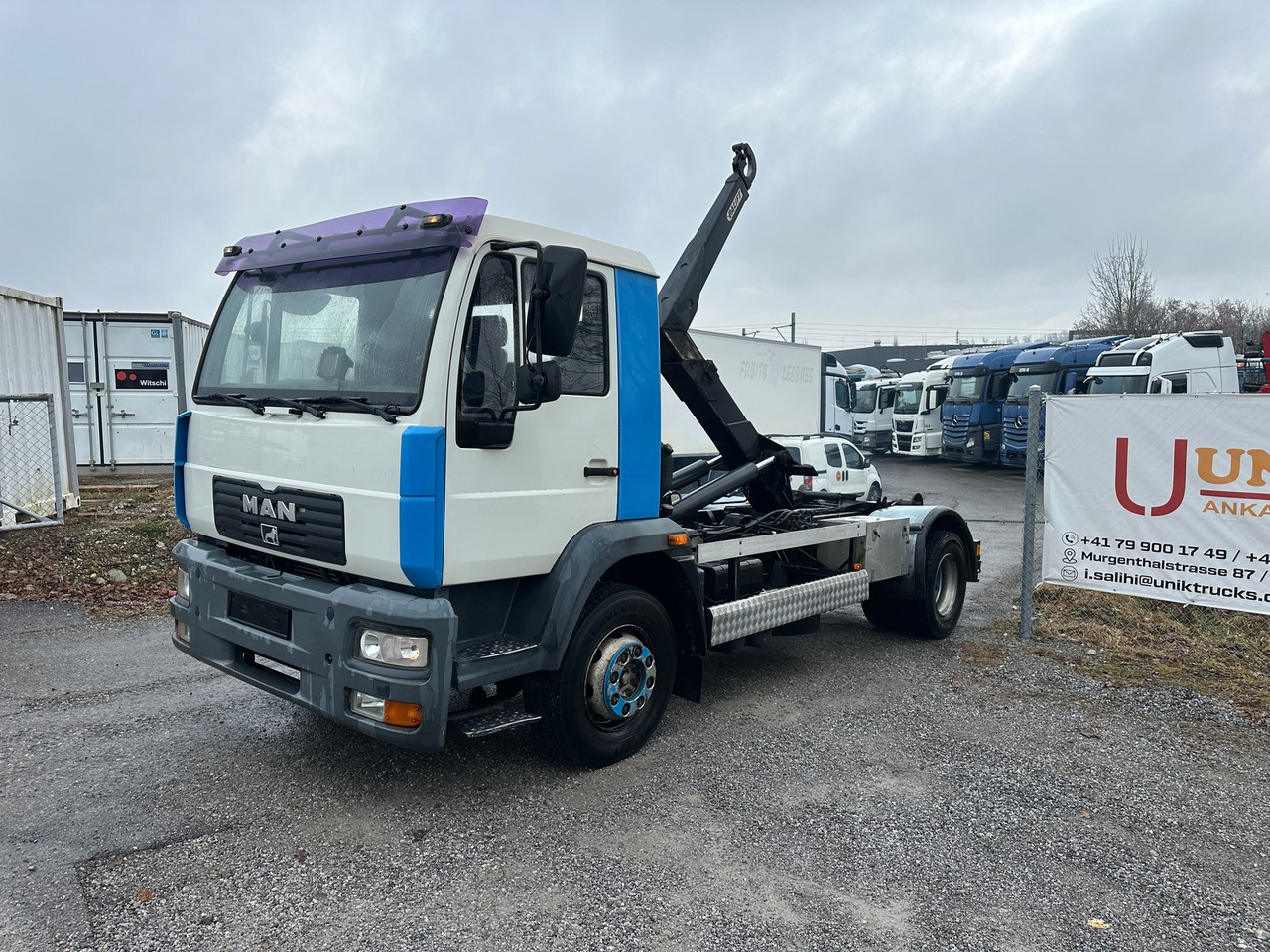MAN 14.255 LLC - Camion ampliroll: photos 1 MAN 14.255 LLC - Camion ampliroll: photos 1