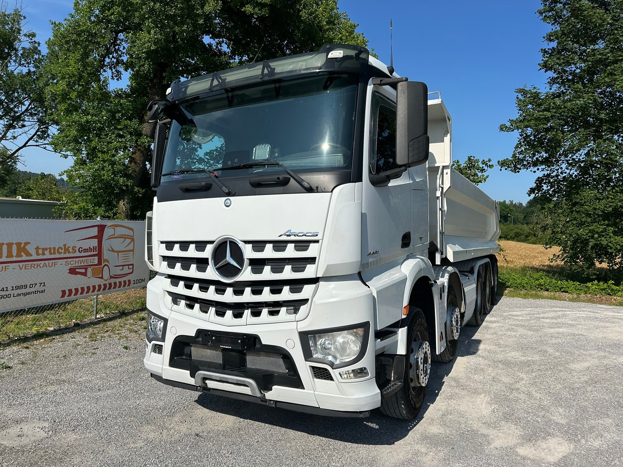 MERCEDES-BENZ Arocs 4451 10x4 Kipper - Camion benne: photos 4 MERCEDES-BENZ Arocs 4451 10x4 Kipper - Camion benne: photos 4
