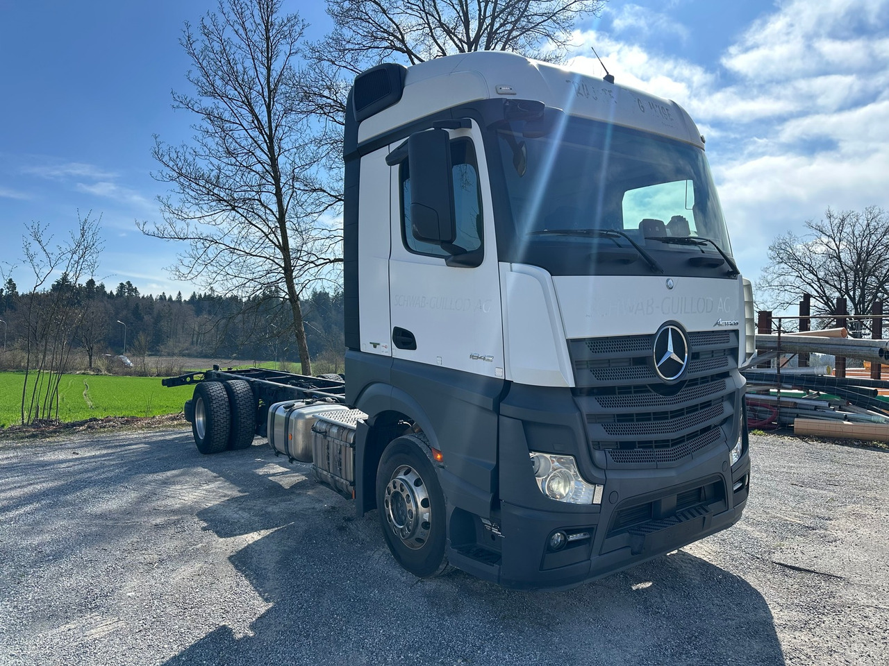Châssis cabine MERCEDES-BENZ actros 18.42 4x2 Shassie Cabine: photos 8