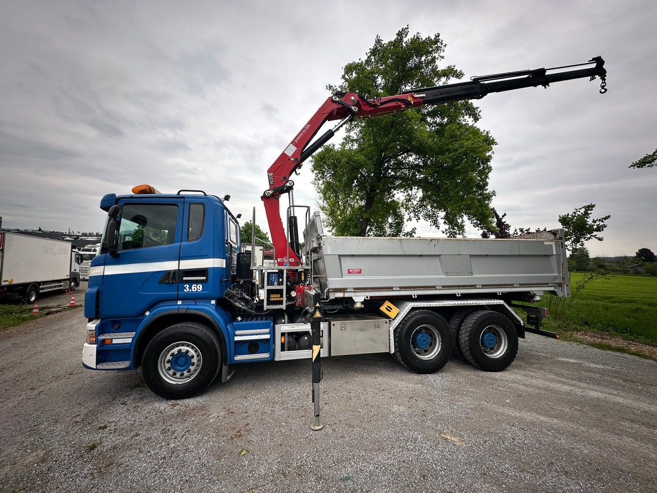 SCANIA G440 6x4 Kran+Kipper ORG-km 57.000 - Camion benne, Camion grue: photos 4 SCANIA G440 6x4 Kran+Kipper ORG-km 57.000 - Camion benne, Camion grue: photos 4
