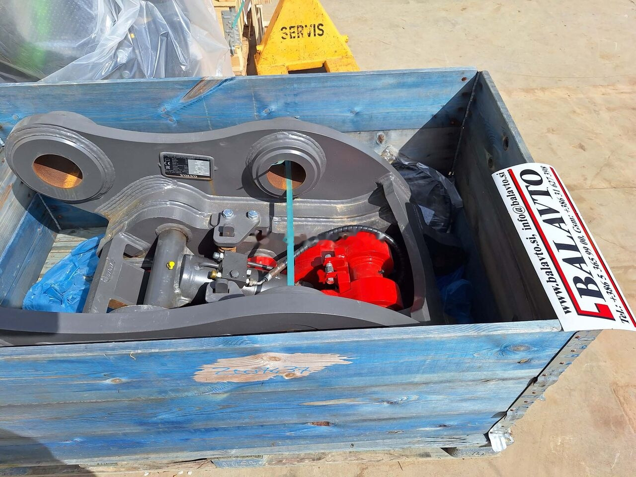 Volvo 8296852   Volvo EC350/380 - Attache rapide pour Pelle: photos 3 Volvo 8296852   Volvo EC350/380 - Attache rapide pour Pelle: photos 3