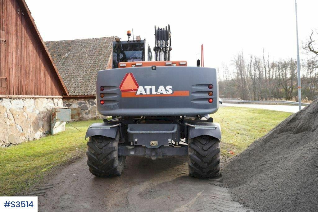 Atlas 140W Excavator - Pelle sur pneus: photos 5 Atlas 140W Excavator - Pelle sur pneus: photos 5