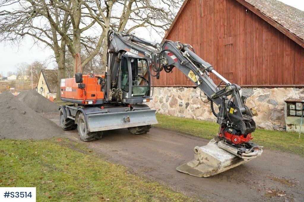 Atlas 140W Excavator - Pelle sur pneus: photos 2 Atlas 140W Excavator - Pelle sur pneus: photos 2