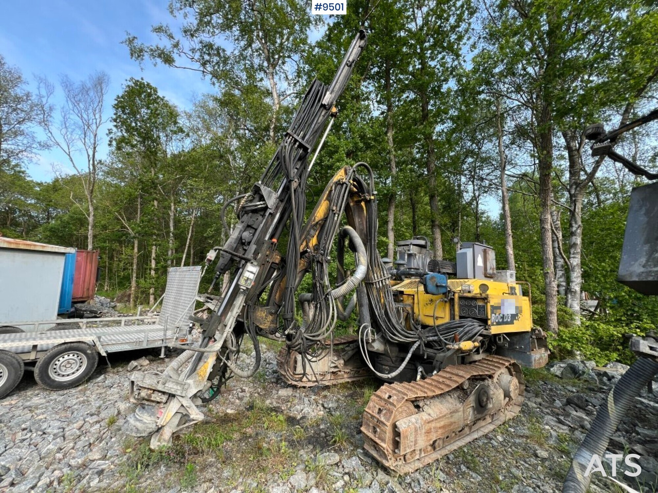 Atlas Copco Roc D3 Drill rig - Foreuse: photos 1 Atlas Copco Roc D3 Drill rig - Foreuse: photos 1