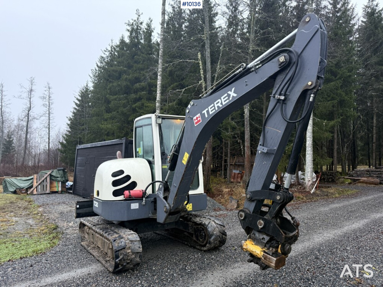 Crawler excavator Terex TC50 with rotor and tools - Autre matériel: photos 2 Crawler excavator Terex TC50 with rotor and tools - Autre matériel: photos 2