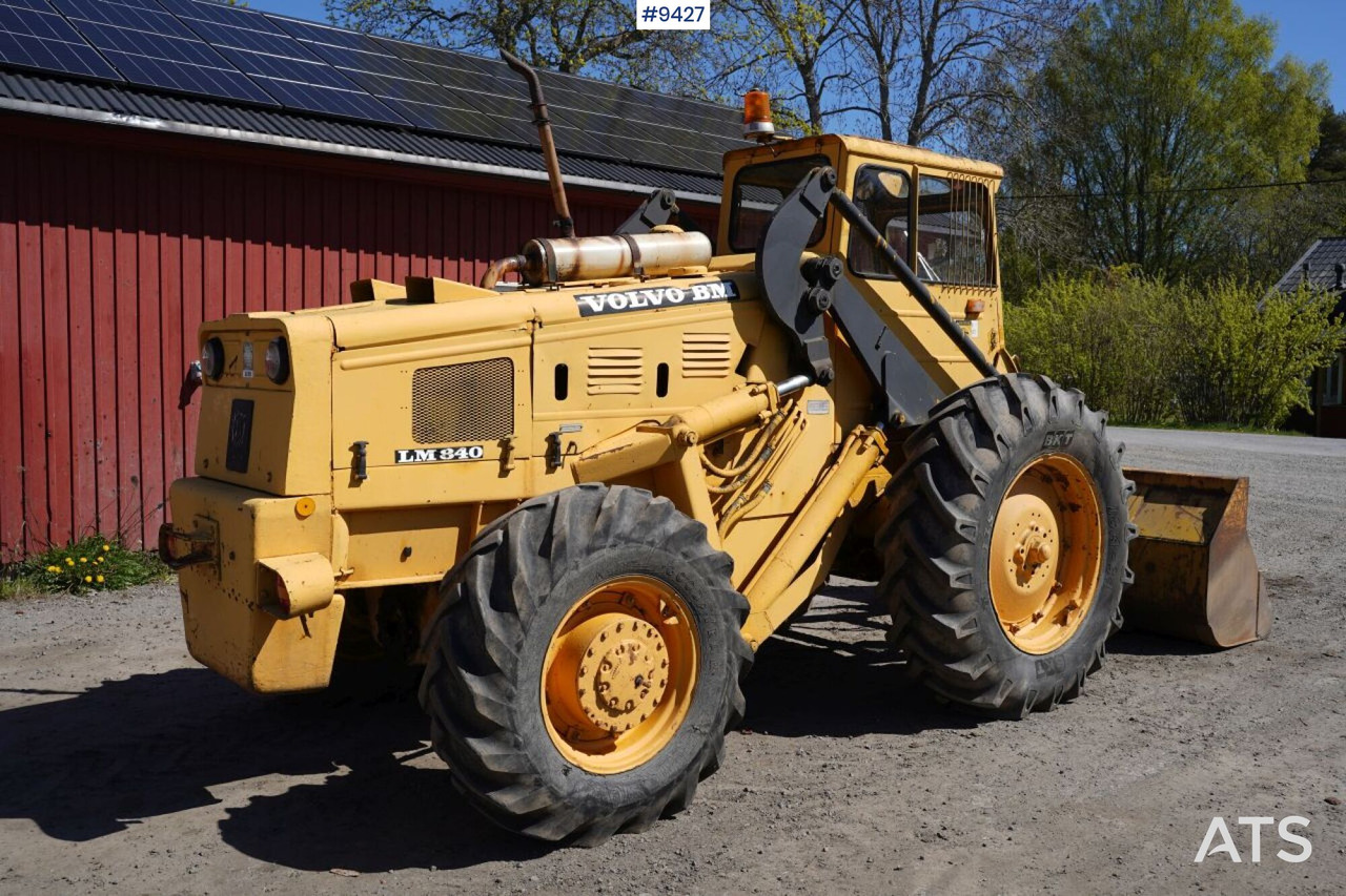 Backhoe loader Volvo BM 840 - Chargeuse sur pneus: photos 3 Backhoe loader Volvo BM 840 - Chargeuse sur pneus: photos 3
