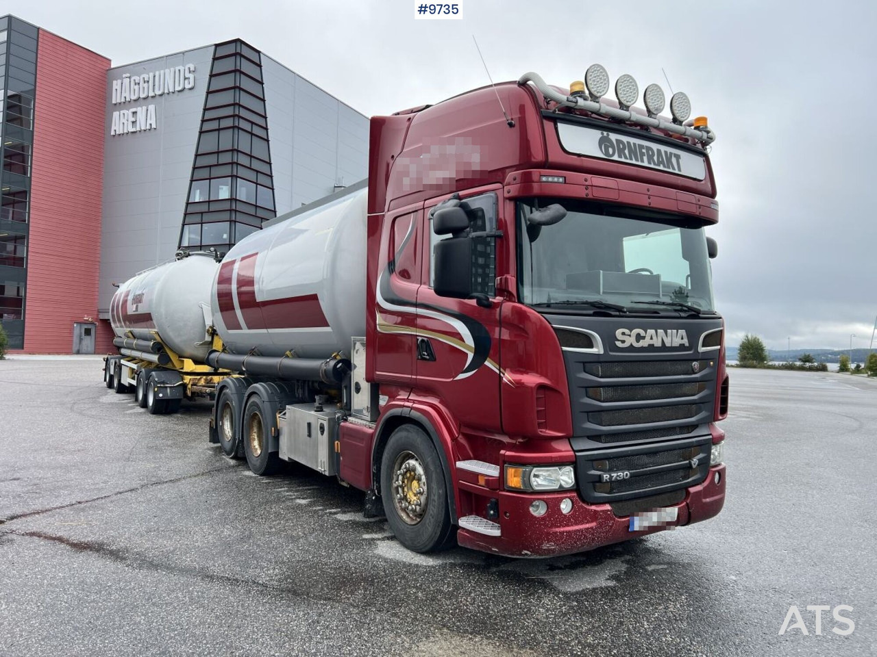 Bulk transport vehicle, Scania R730 with SITE AL-41-TPIK-4AK trailer - Camion citerne: photos 4 Bulk transport vehicle, Scania R730 with SITE AL-41-TPIK-4AK trailer - Camion citerne: photos 4