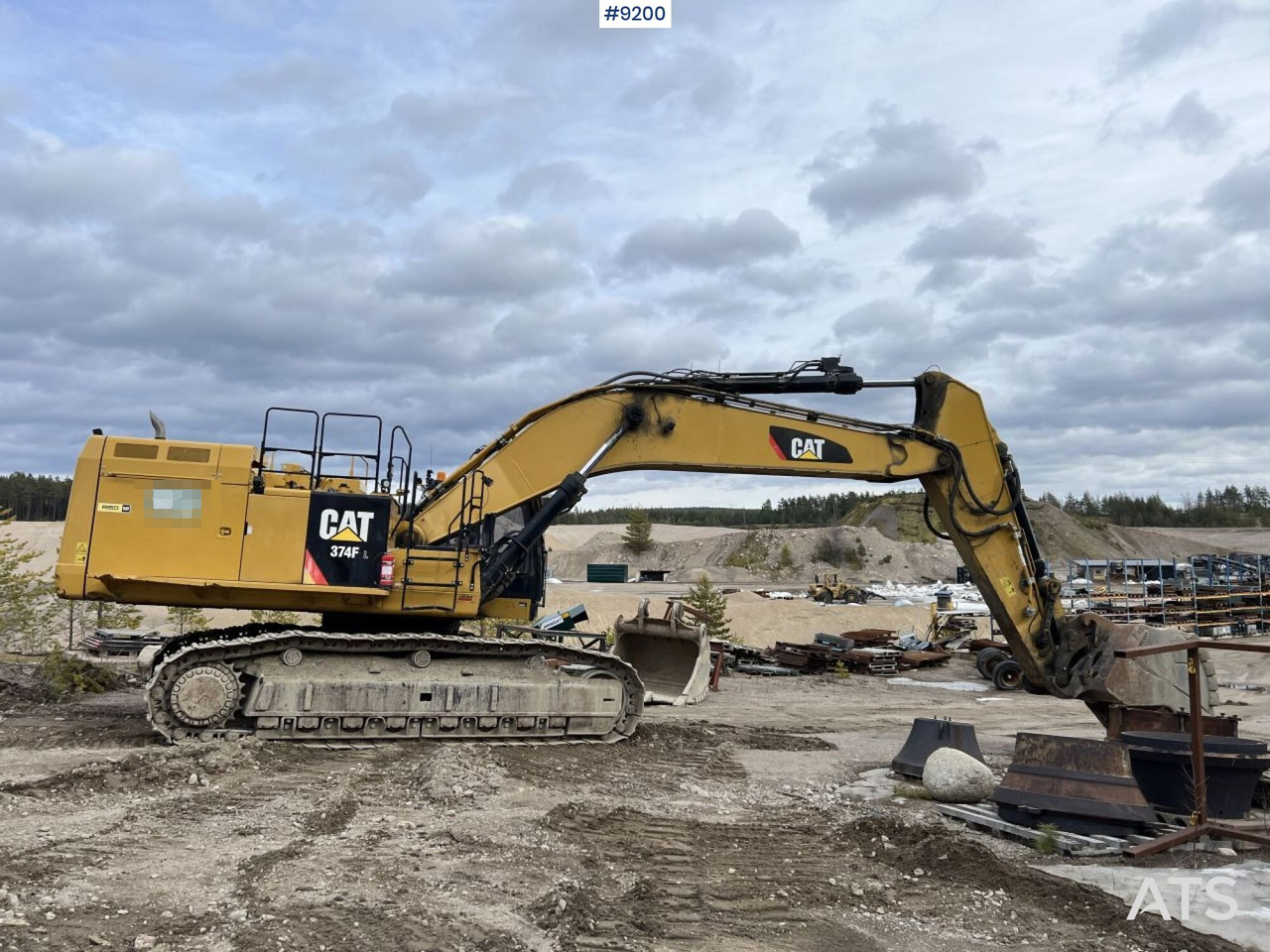 Pelle CAT 374 FL crawler excavator with bucket (VIDEO): photos 7