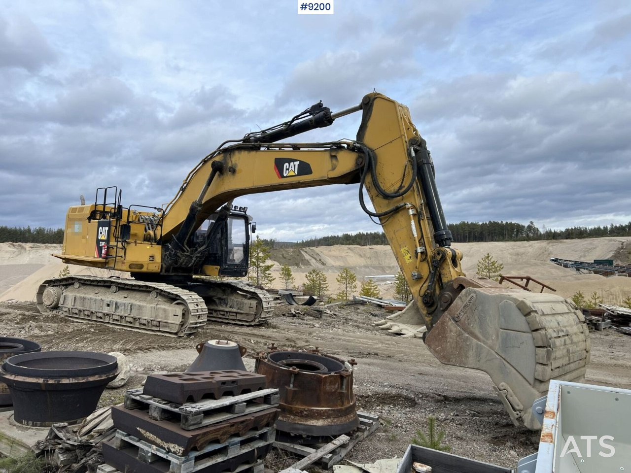 Pelle CAT 374 FL crawler excavator with bucket (VIDEO): photos 8