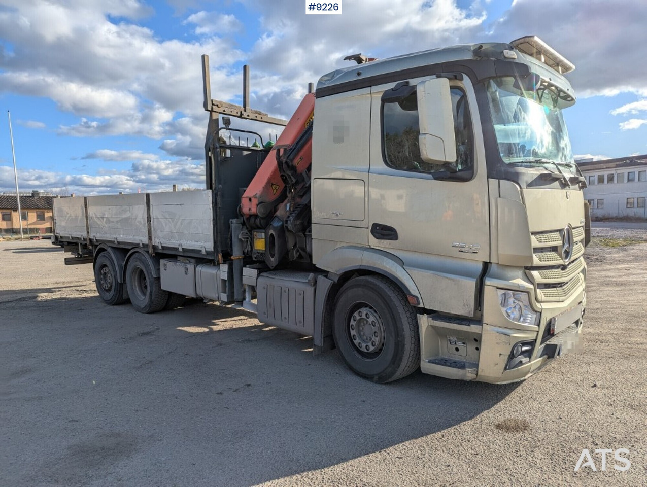 Crane Truck Mercedes-Benz Actros 2542 - Camion plateau, Camion grue: photos 2 Crane Truck Mercedes-Benz Actros 2542 - Camion plateau, Camion grue: photos 2