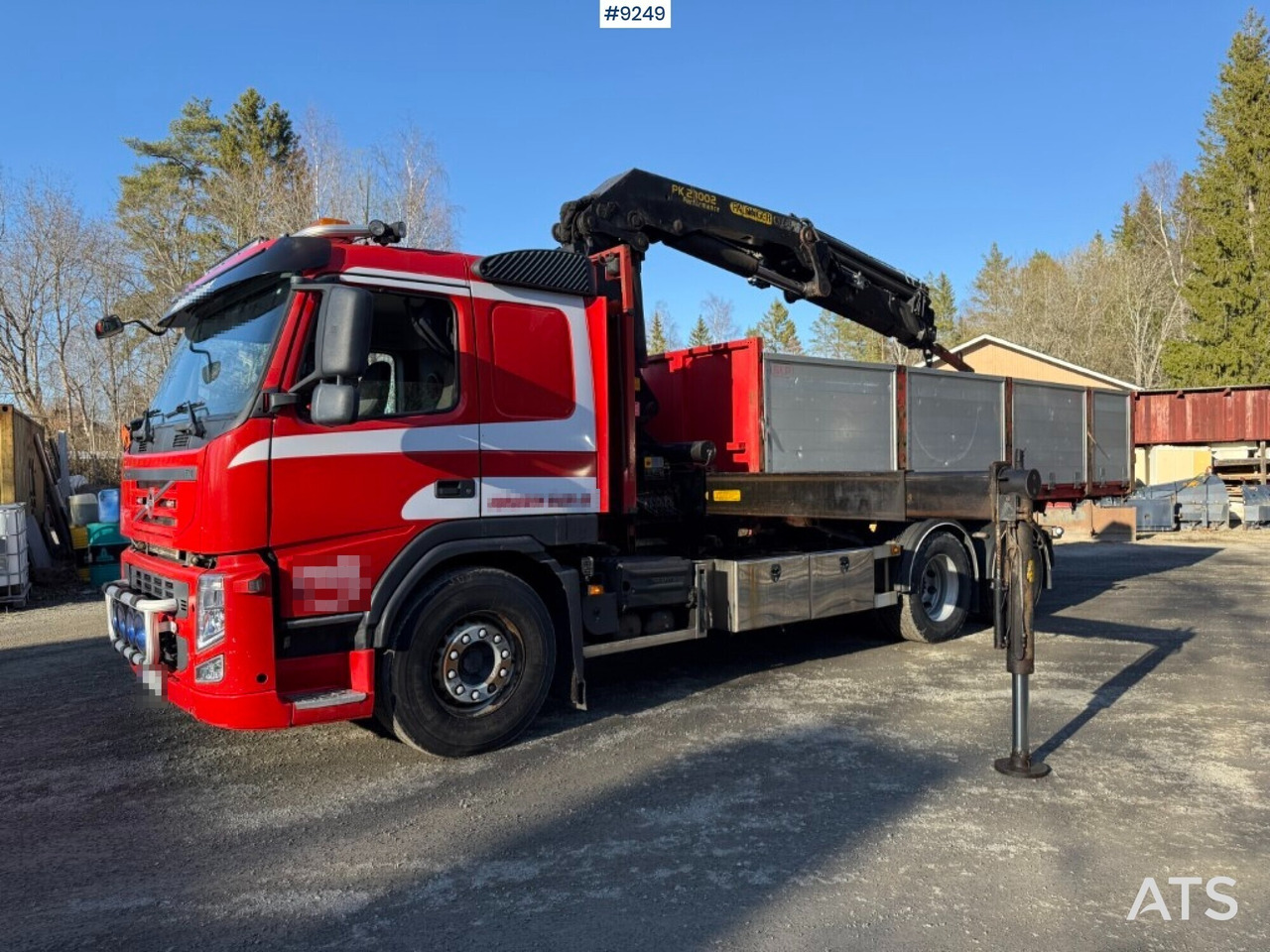 Crane Truck with quick release LAXO Volvo FM 420 6X2 (SEE VIDEO) - Camion grue: photos 1 Crane Truck with quick release LAXO Volvo FM 420 6X2 (SEE VIDEO) - Camion grue: photos 1