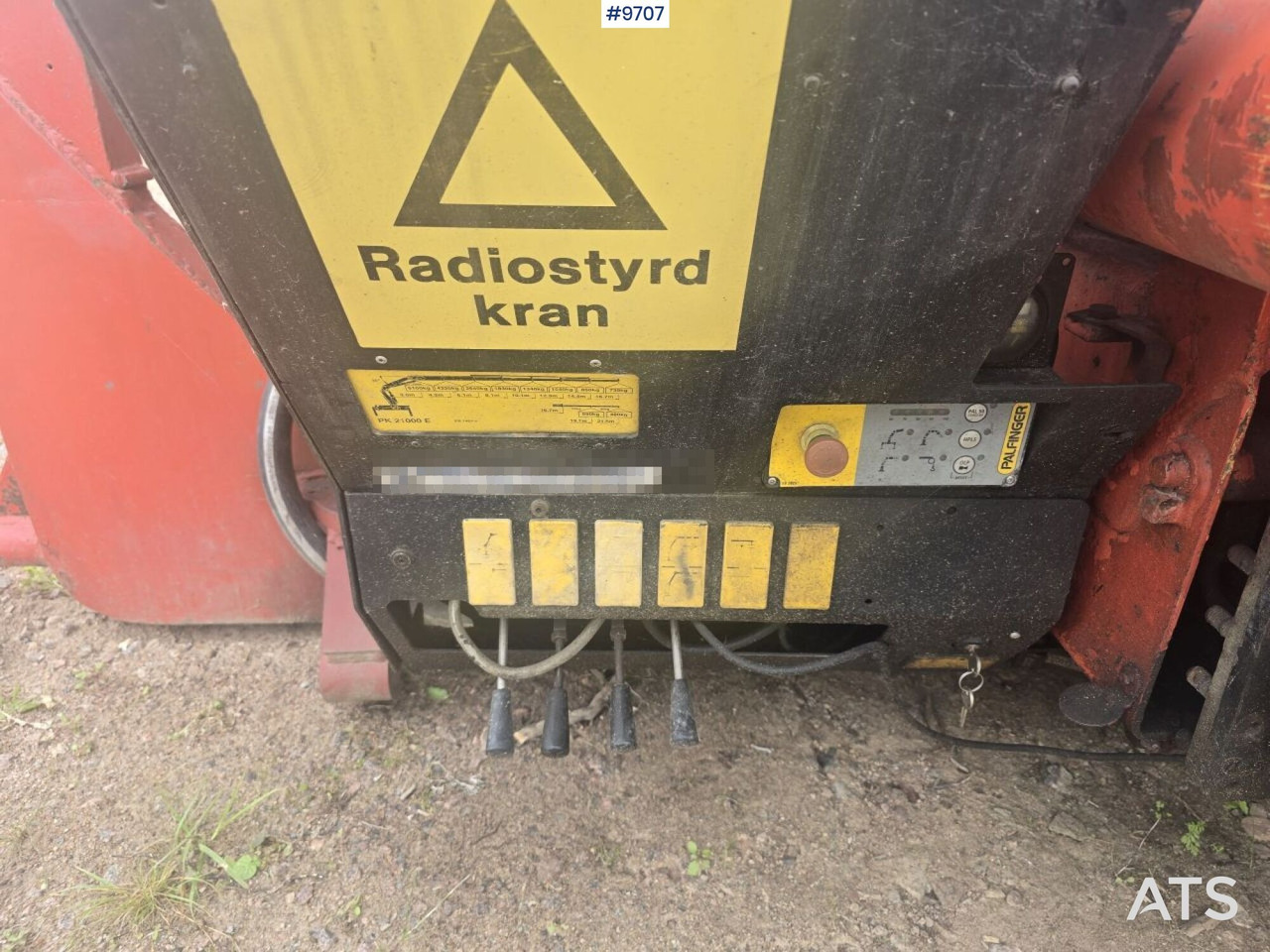 Crane flatbed Palfinger 21 t/m - Carrosserie plateau: photos 5 Crane flatbed Palfinger 21 t/m - Carrosserie plateau: photos 5