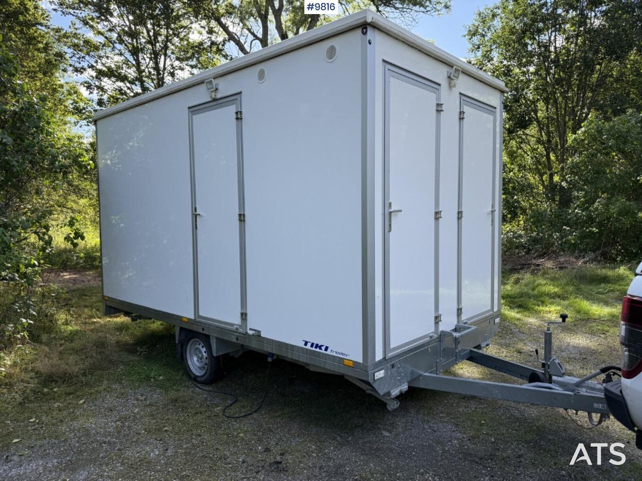 Crew trailer TIKI OP420-RB - Conteneur comme habitat, Remorque: photos 1 Crew trailer TIKI OP420-RB - Conteneur comme habitat, Remorque: photos 1