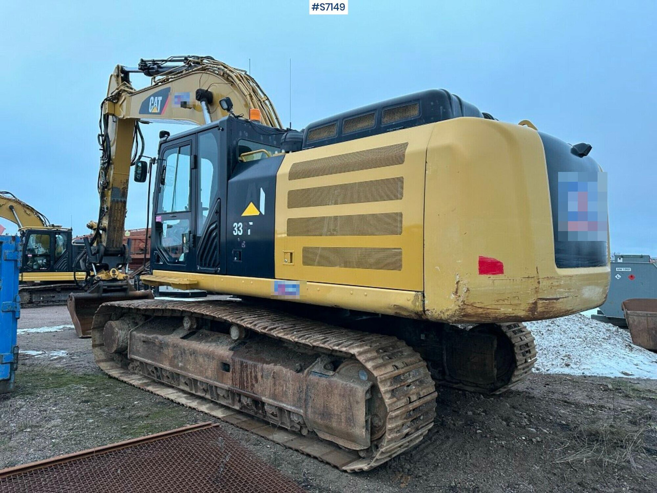Pelle Excavator Cat 336F LXE with rotor: photos 8