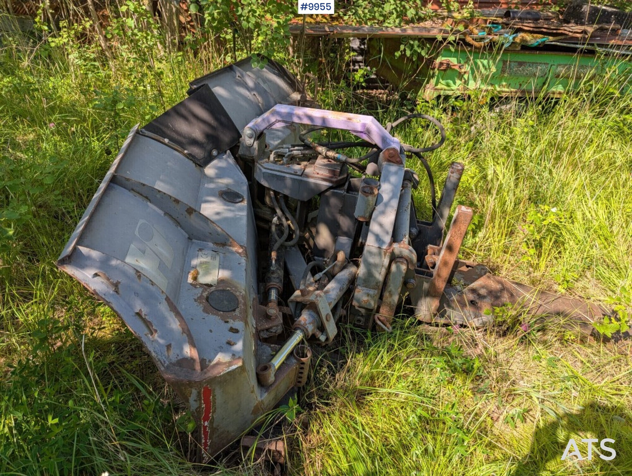 Folding plow-Holms KHV-240 - Lame à neige: photos 1 Folding plow-Holms KHV-240 - Lame à neige: photos 1