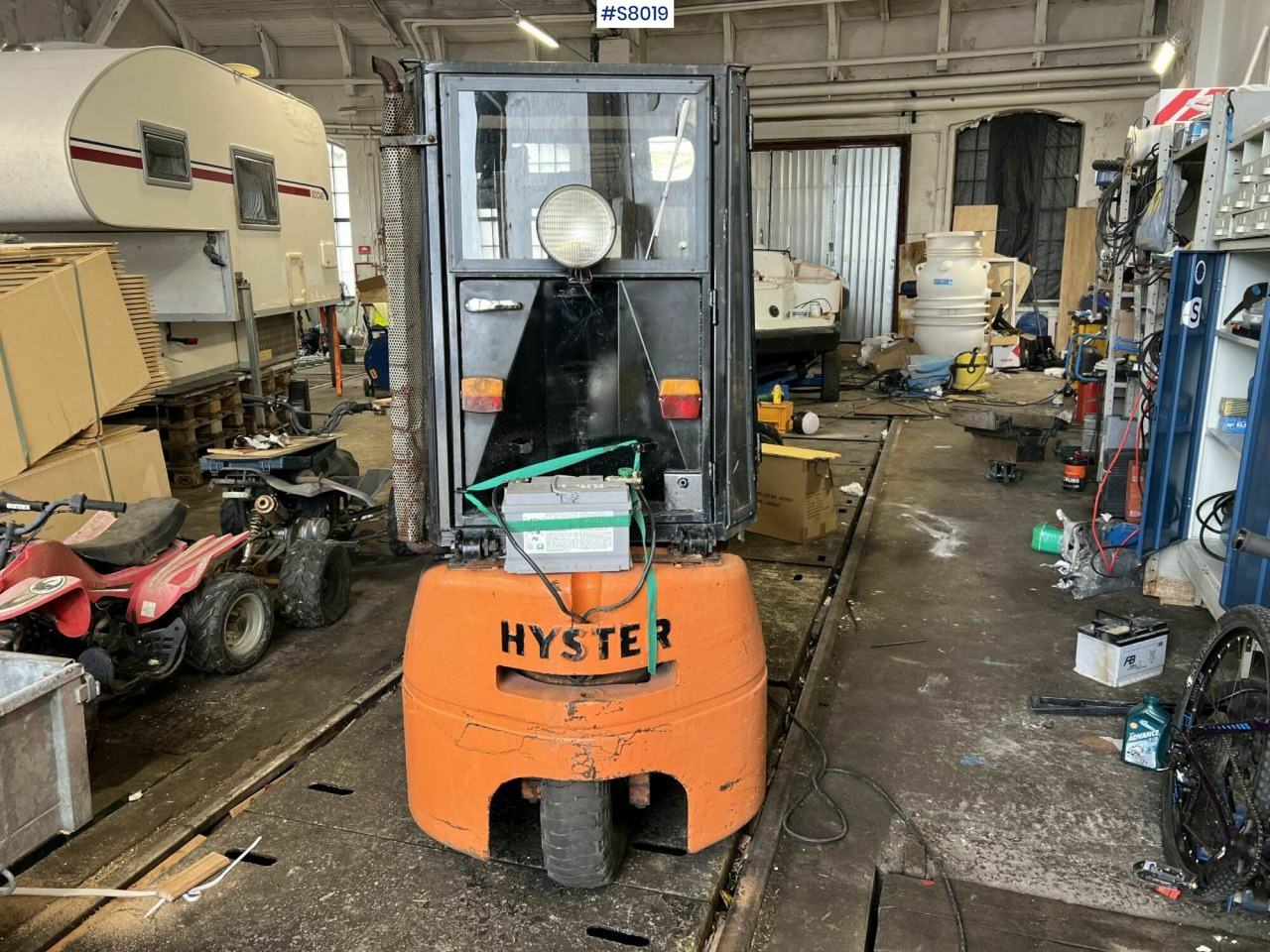 Forklift, Hyster, Petrol powerd - Chariot élévateur à gaz: photos 4 Forklift, Hyster, Petrol powerd - Chariot élévateur à gaz: photos 4