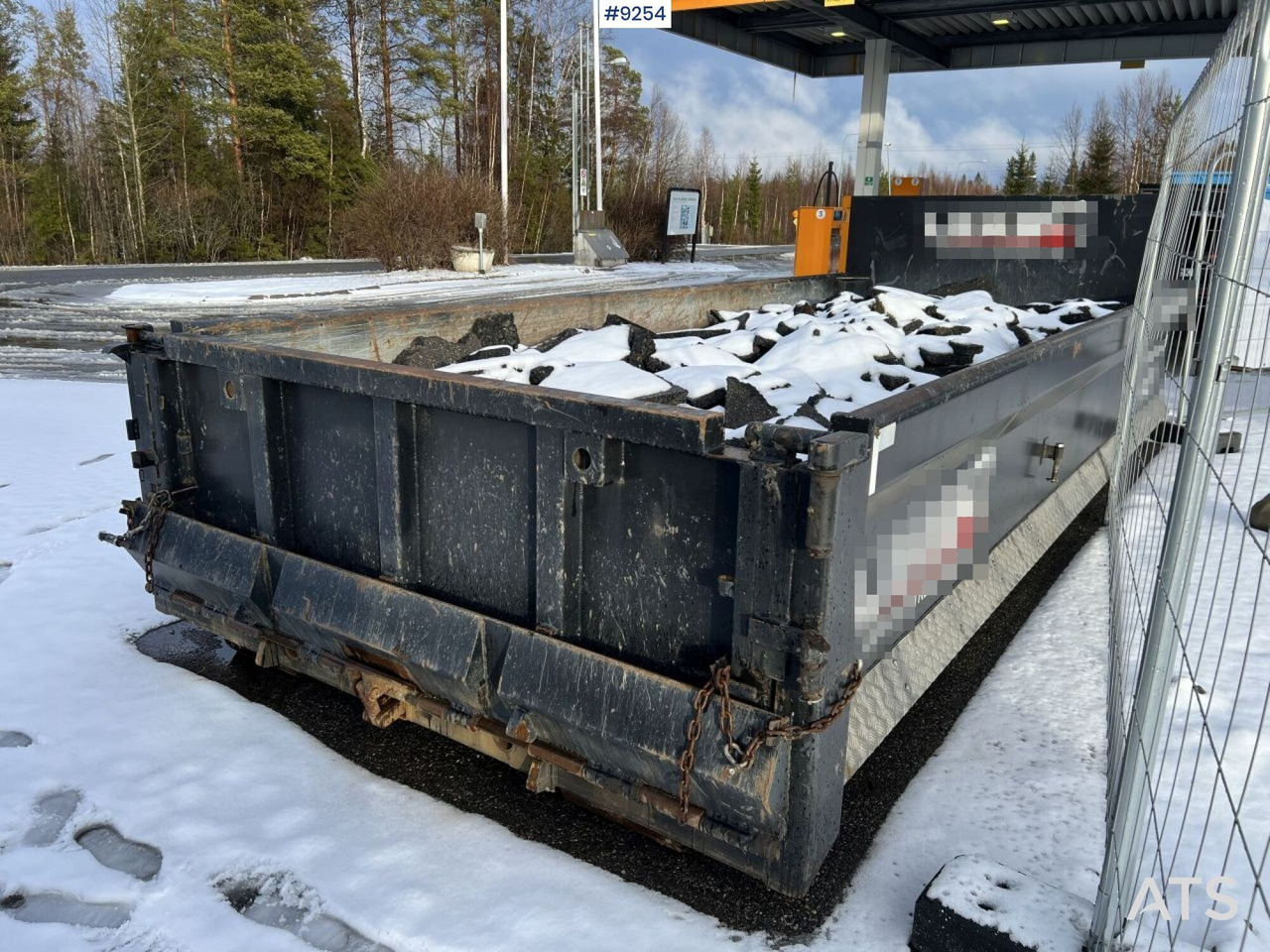 Gravel flatbed 13M3, Swap body - Benne ampliroll: photos 3 Gravel flatbed 13M3, Swap body - Benne ampliroll: photos 3