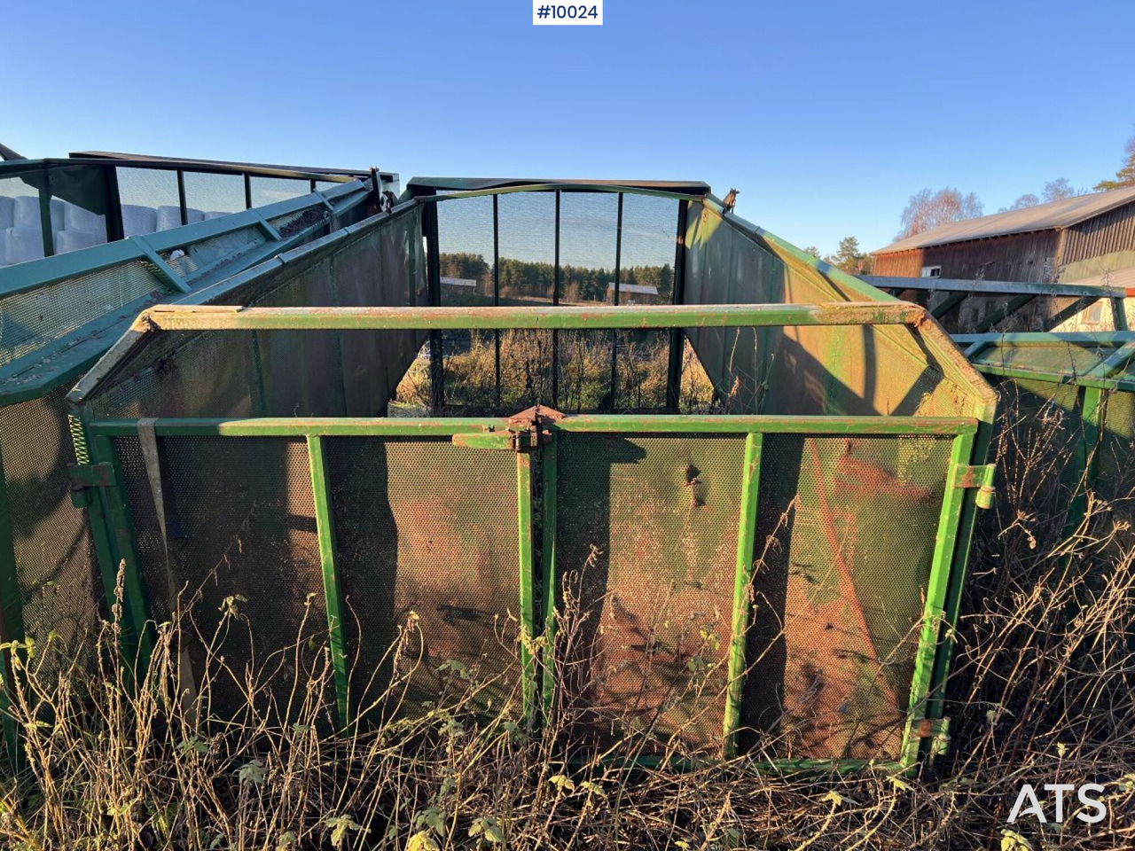 Green waste cassette for KMA tipper wagon - Carrosserie plateau: photos 5 Green waste cassette for KMA tipper wagon - Carrosserie plateau: photos 5