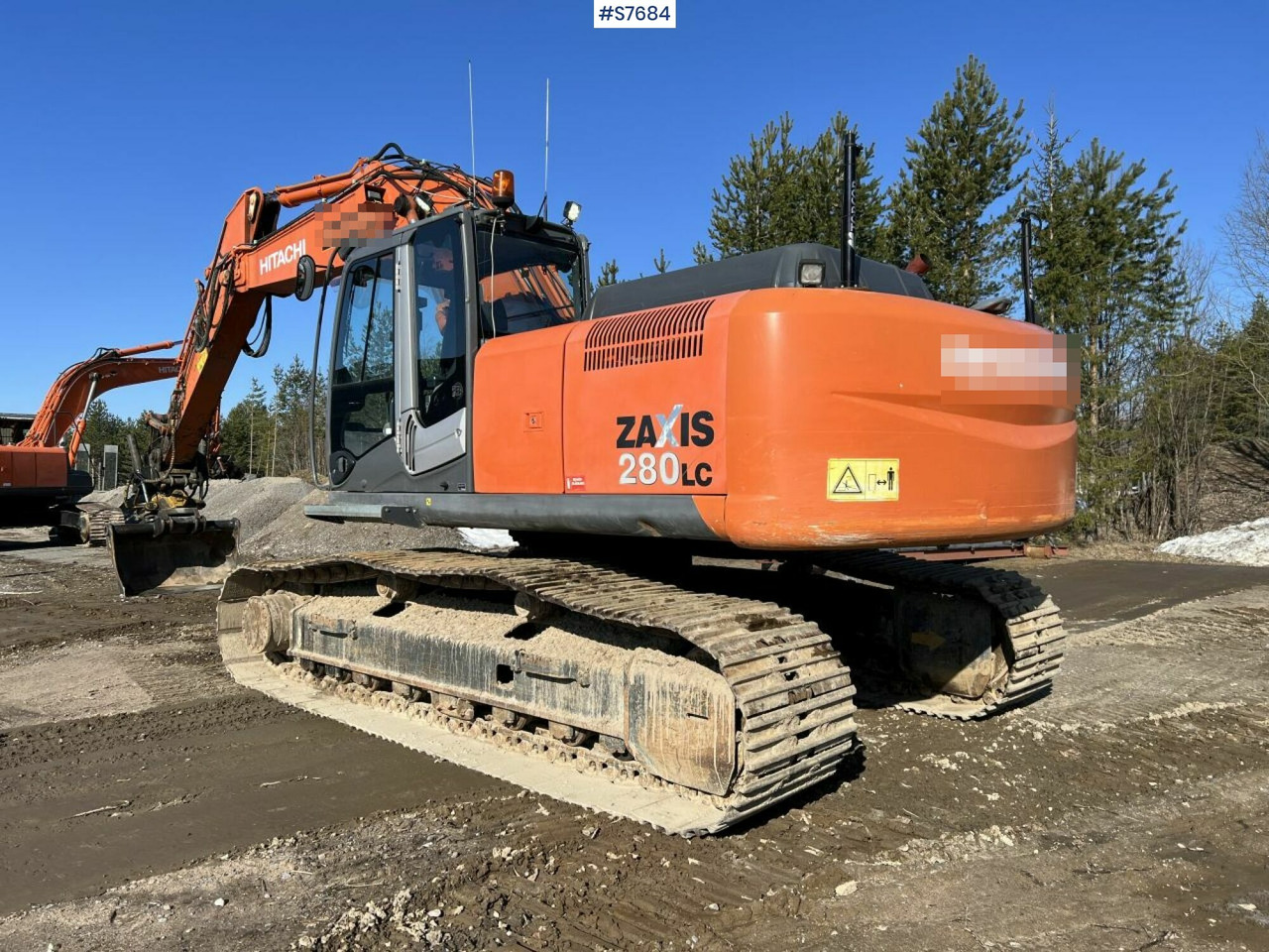 Hitachi ZX 280 LC-3 Excavator with gravel system - Pelle: photos 2 Hitachi ZX 280 LC-3 Excavator with gravel system - Pelle: photos 2