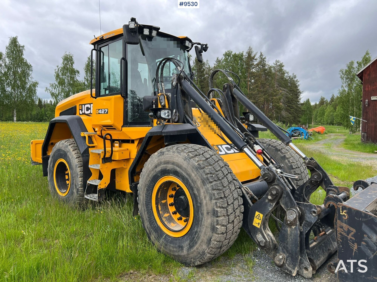 JCB 427 HT Wheel loader with gears - Chargeuse sur pneus: photos 1 JCB 427 HT Wheel loader with gears - Chargeuse sur pneus: photos 1