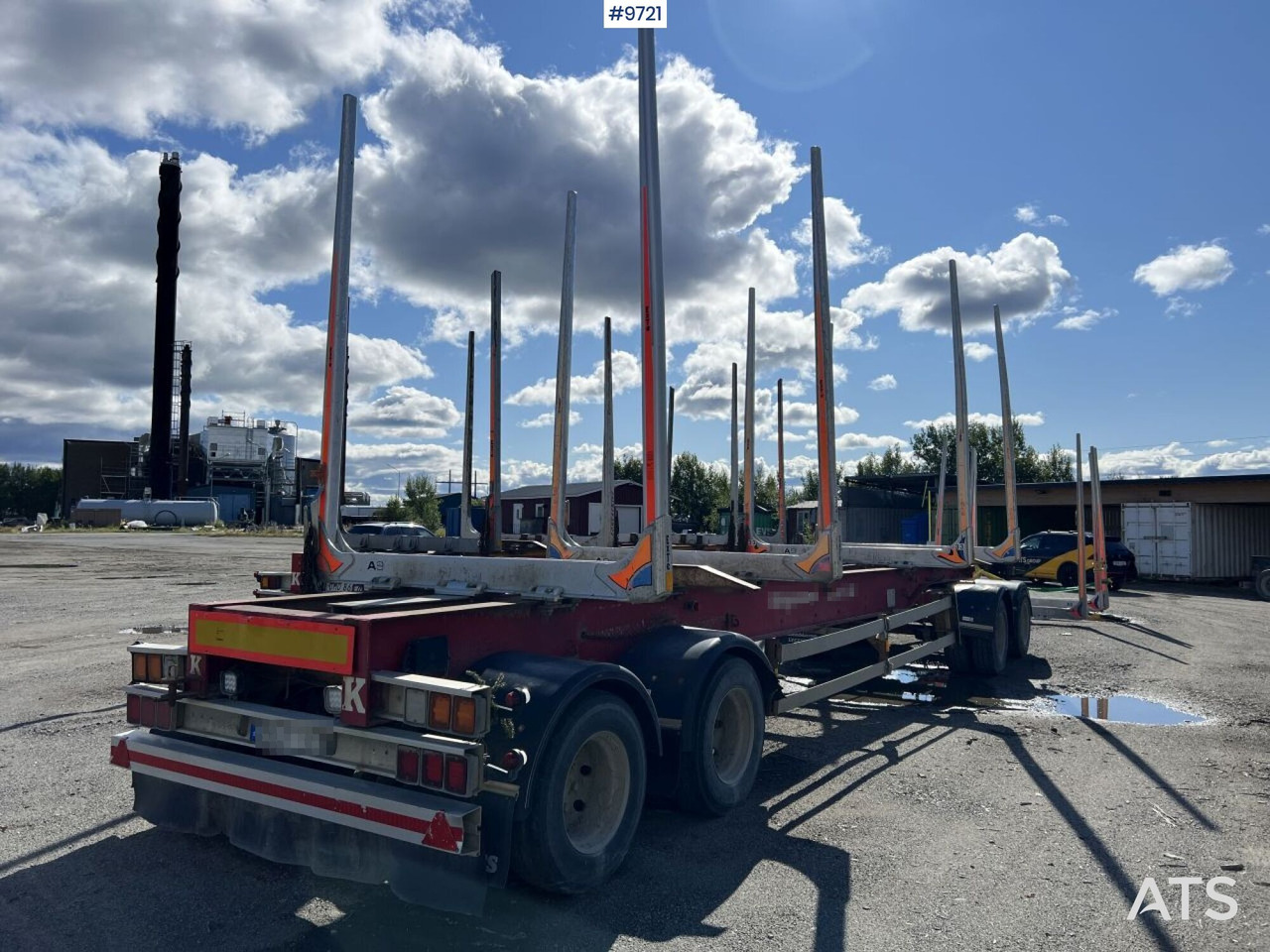 Kilafors SBB4A-36-105 Timber wagon - Remorque grumier: photos 3 Kilafors SBB4A-36-105 Timber wagon - Remorque grumier: photos 3