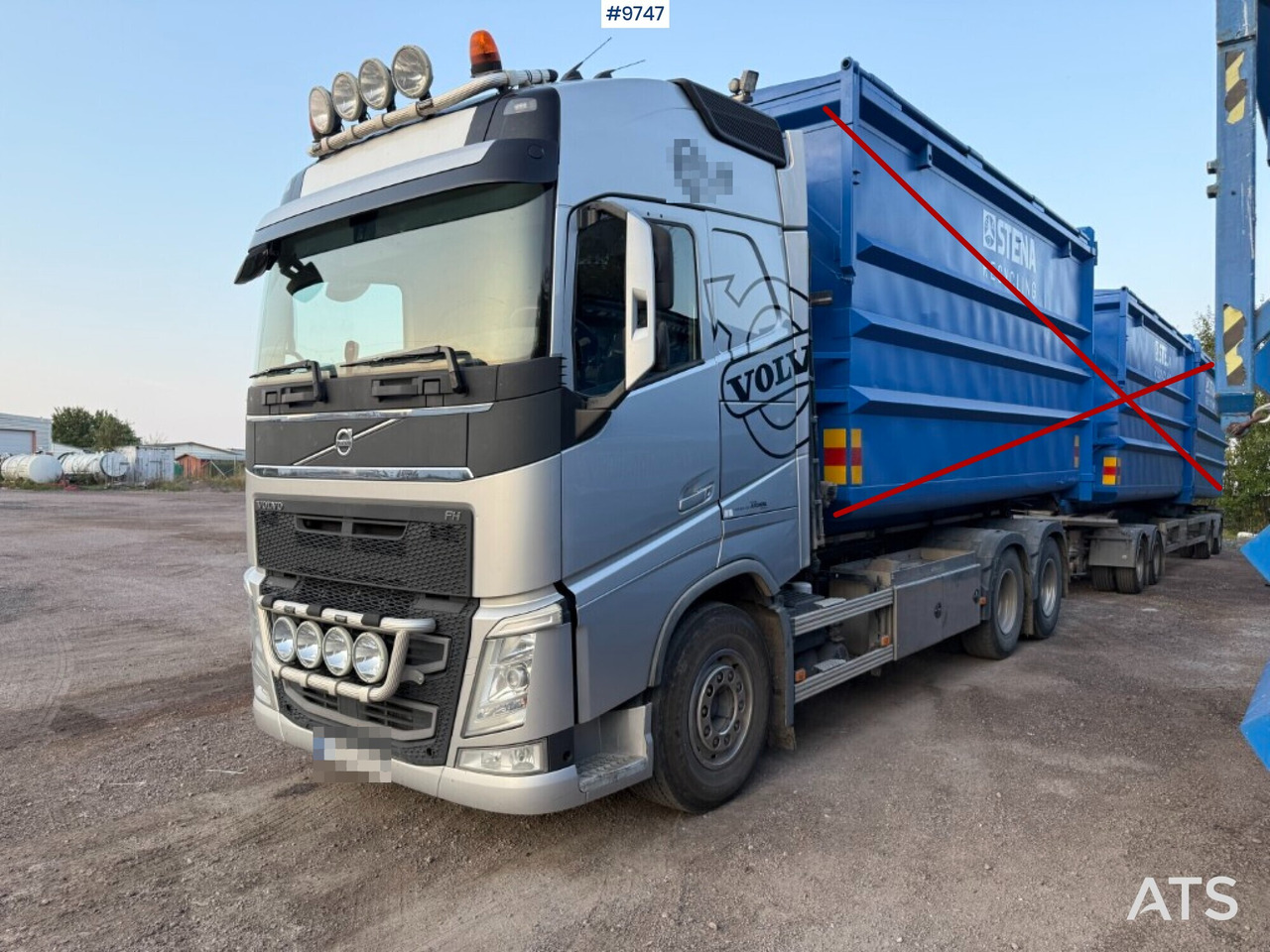 Lastväxlare Volvo FH 540 6x2 - Camion ampliroll: photos 2 Lastväxlare Volvo FH 540 6x2 - Camion ampliroll: photos 2
