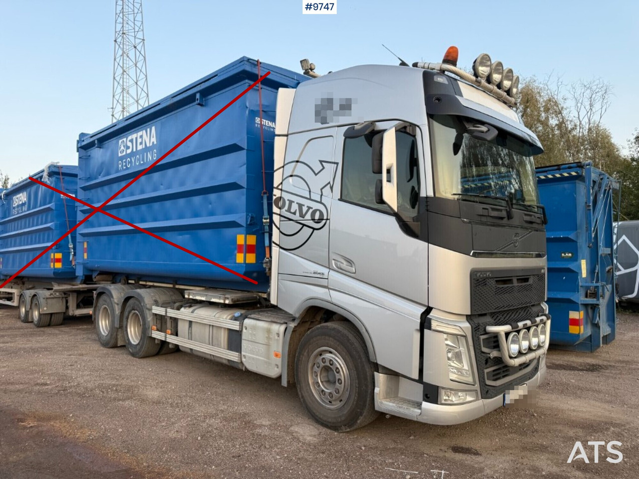 Lastväxlare Volvo FH 540 6x2 - Camion ampliroll: photos 1 Lastväxlare Volvo FH 540 6x2 - Camion ampliroll: photos 1