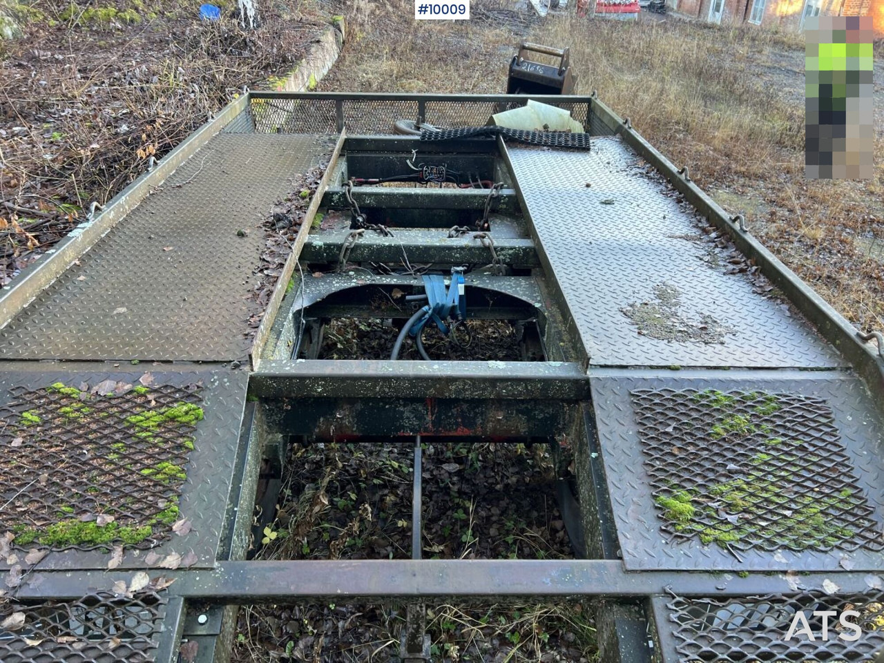 Machine trolley with ramps - Remorque porte-engin surbaissée: photos 4 Machine trolley with ramps - Remorque porte-engin surbaissée: photos 4