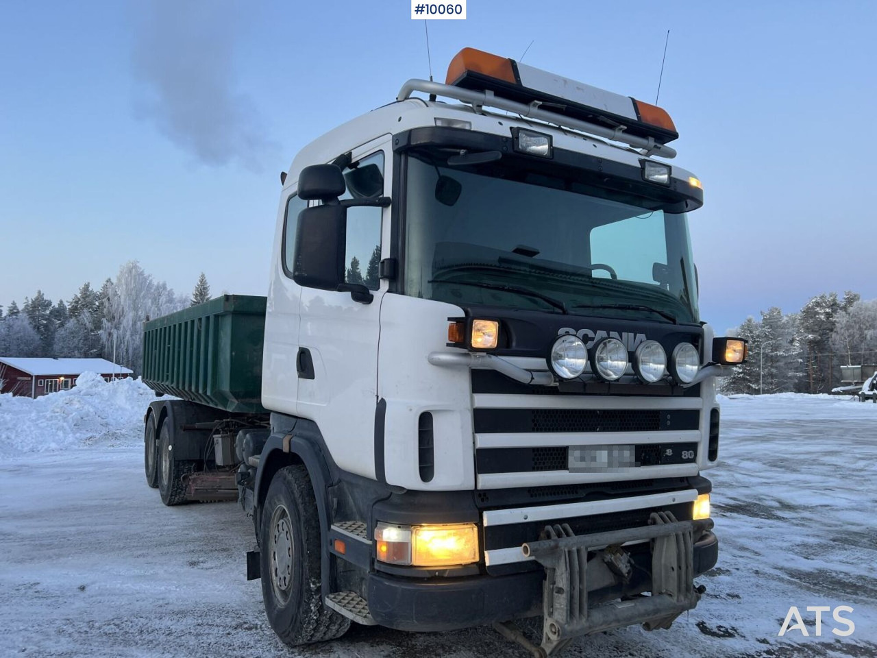 SCANIA R164 Tipper truck with plow equipment (VIDEO) - Camion benne: photos 4 SCANIA R164 Tipper truck with plow equipment (VIDEO) - Camion benne: photos 4