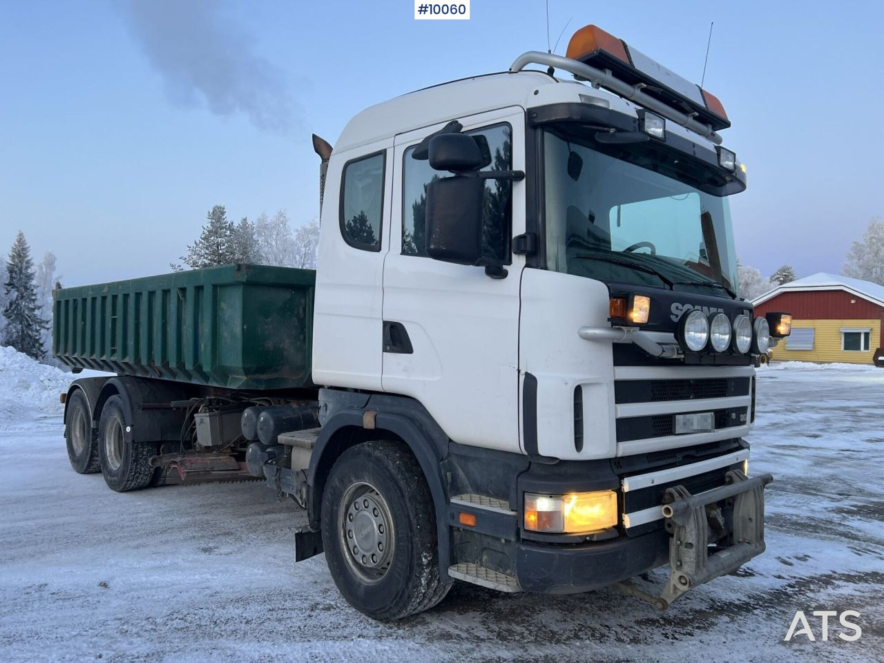 SCANIA R164 Tipper truck with plow equipment (VIDEO) - Camion benne: photos 5 SCANIA R164 Tipper truck with plow equipment (VIDEO) - Camion benne: photos 5