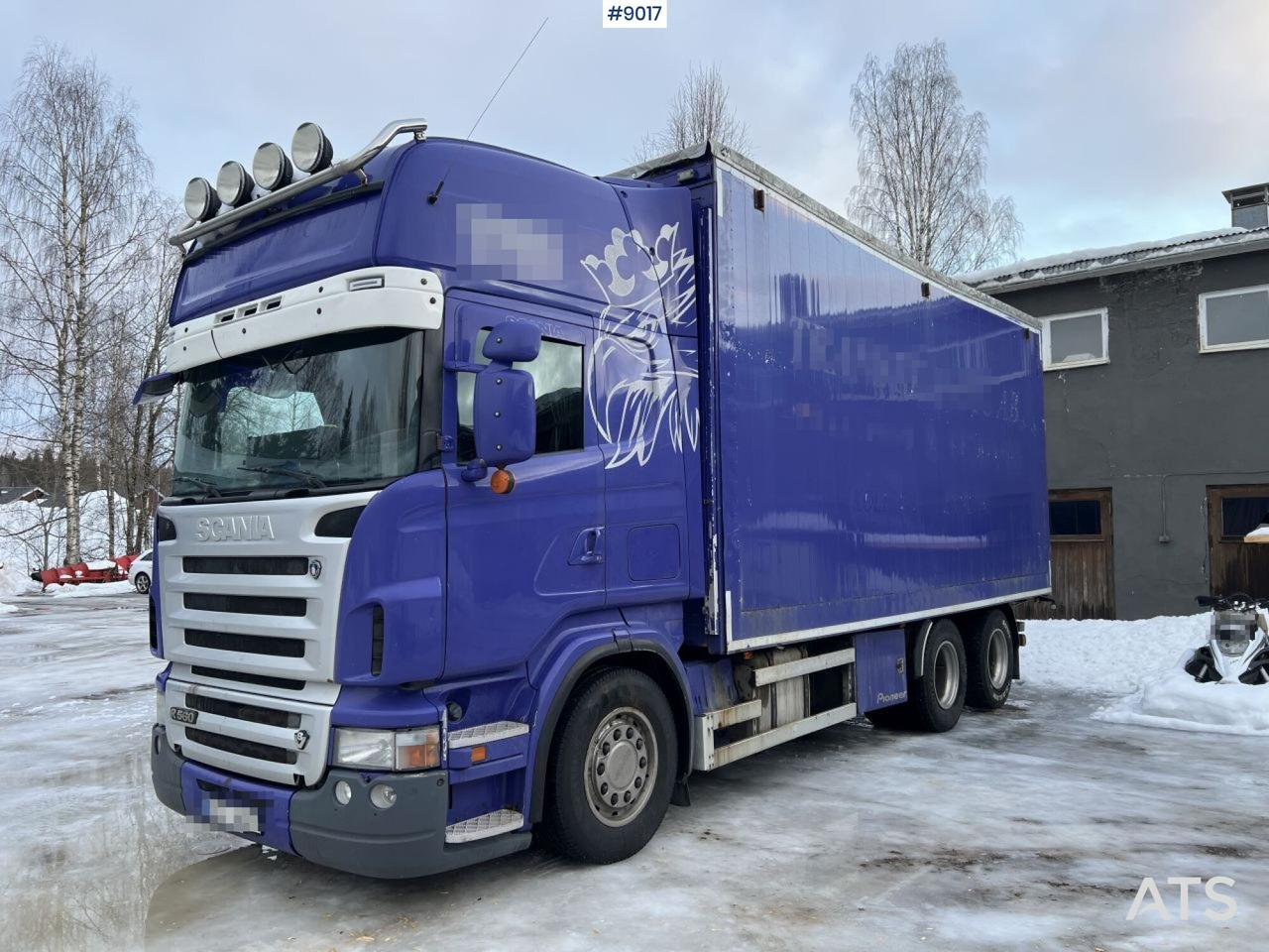 SCANIA R560 chipper truck - Camion fourgon: photos 1 SCANIA R560 chipper truck - Camion fourgon: photos 1