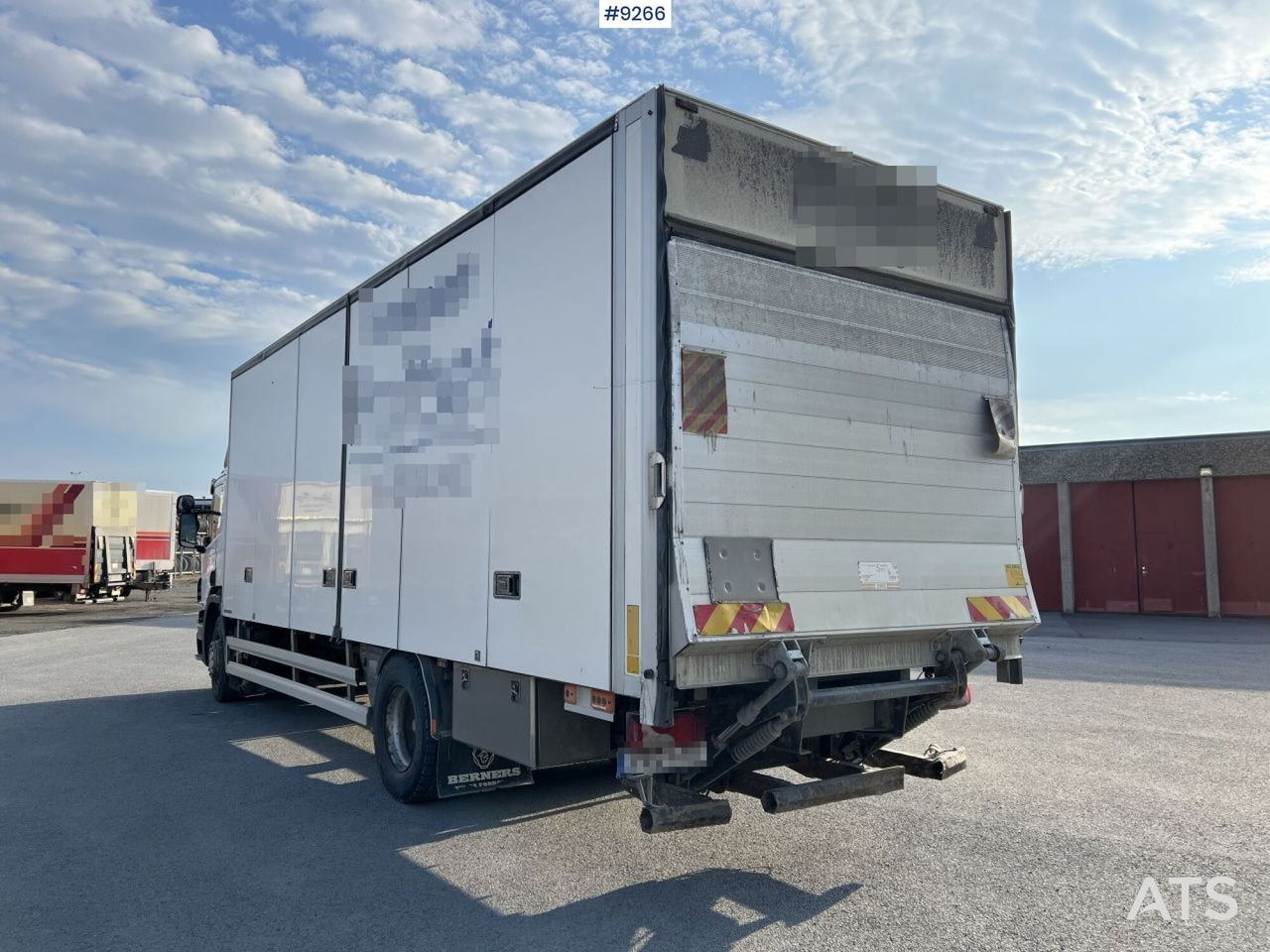 Camion fourgon Scania P280 Van with tailgate lift: photos 11