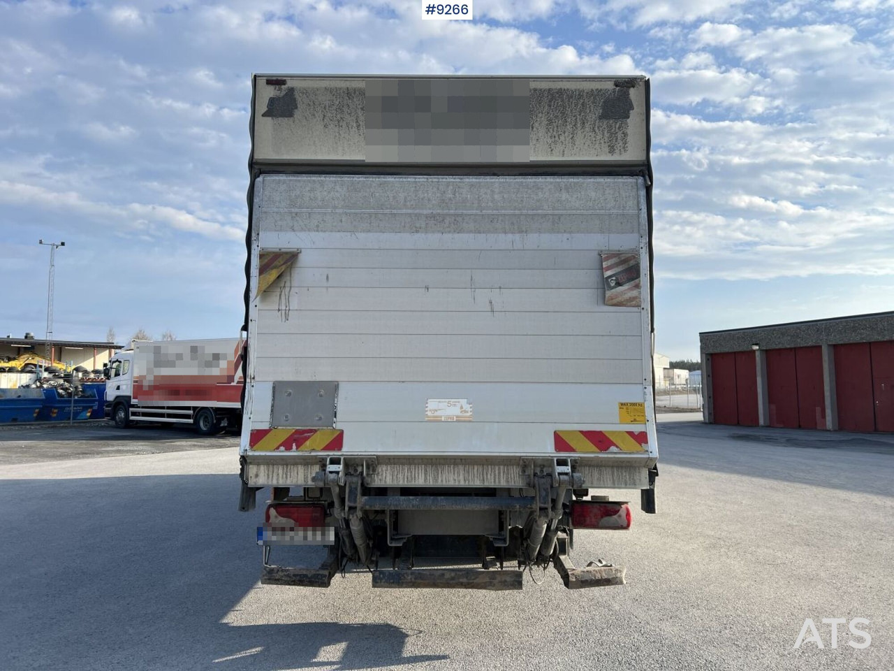 Camion fourgon Scania P280 Van with tailgate lift: photos 10