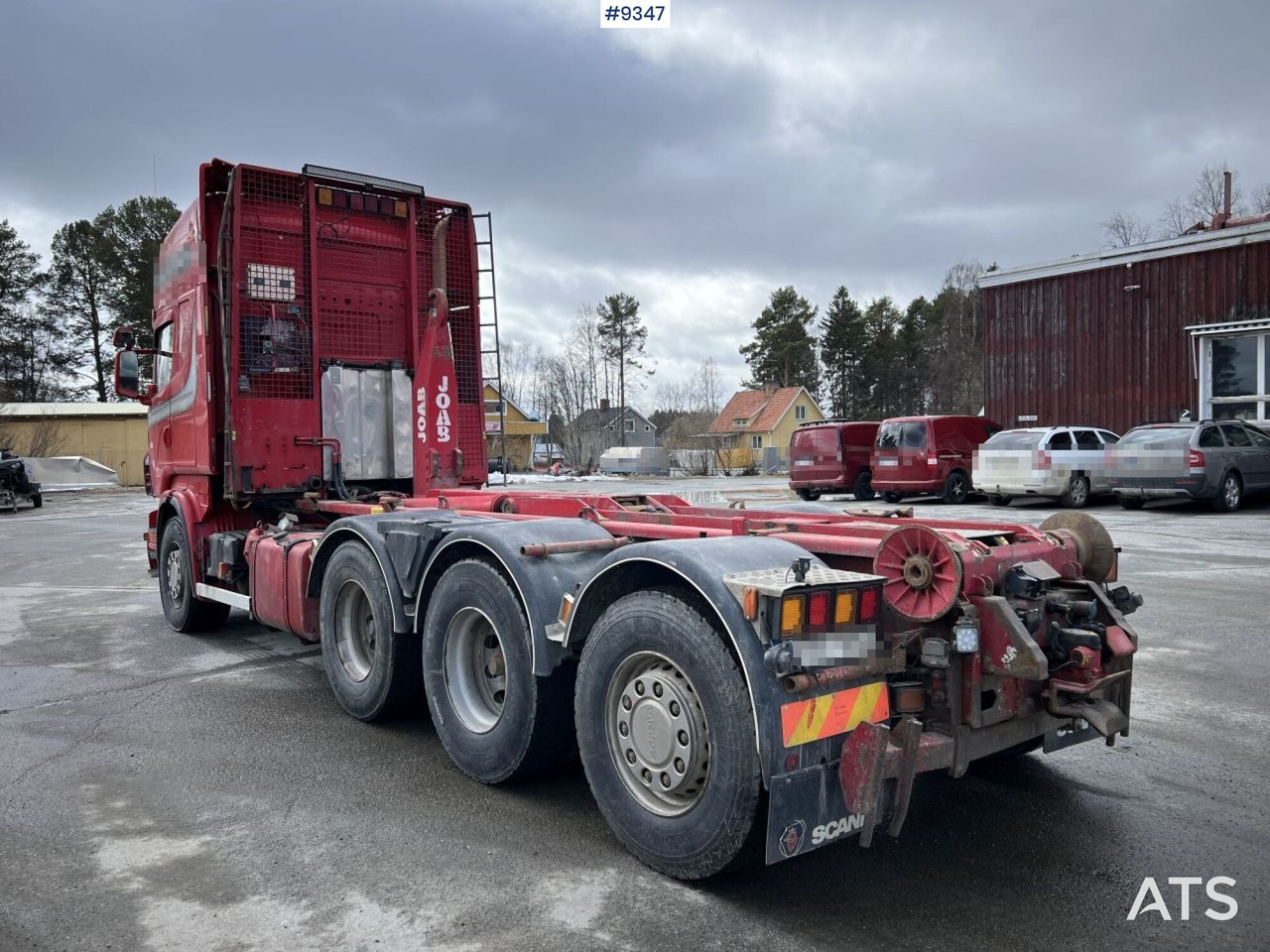 Scania R500 Tridem Hooklift (VIDEO) - Camion ampliroll: photos 4 Scania R500 Tridem Hooklift (VIDEO) - Camion ampliroll: photos 4