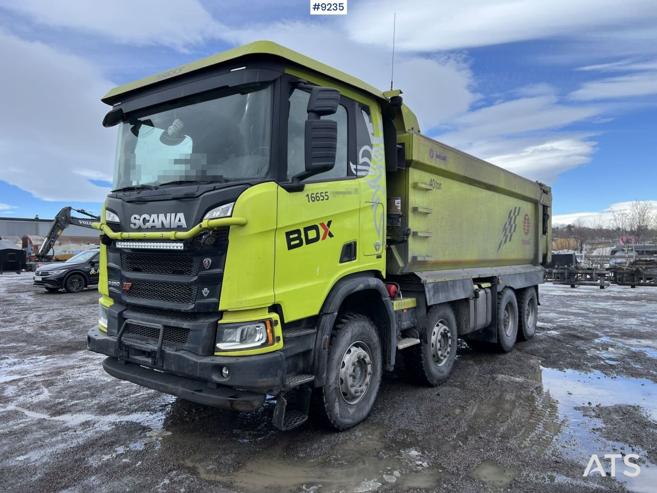 Scania R650 8X4 Tipper/Mining truck (VIDEO) en crédit-bail Scania R650 8X4 Tipper/Mining truck (VIDEO): photos 8 Scania R650 8X4 Tipper/Mining truck (VIDEO) en crédit-bail Scania R650 8X4 Tipper/Mining truck (VIDEO): photos 8
