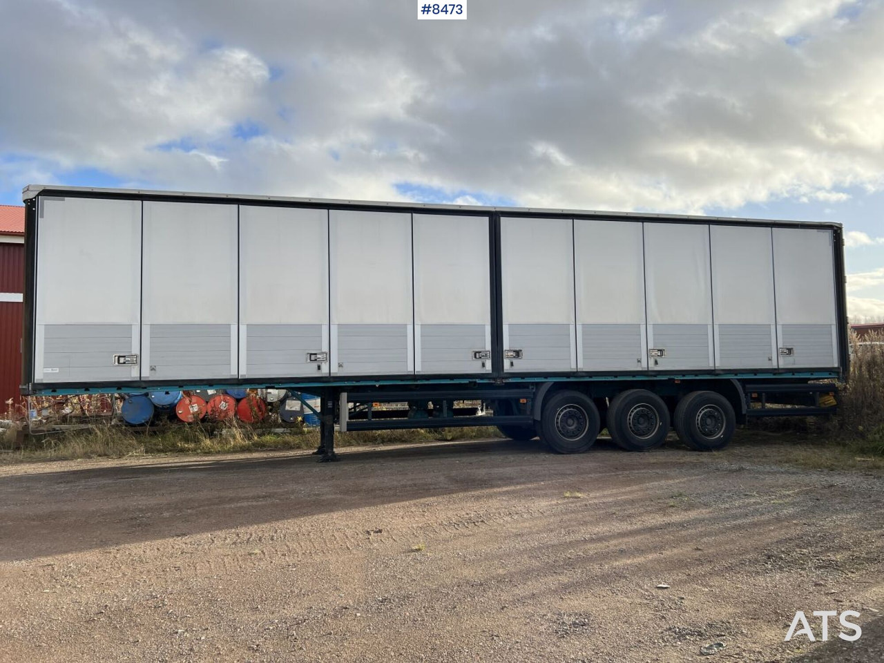 Scania ST37 Trailer with openable side - Semi-remorque rideaux coulissants: photos 4 Scania ST37 Trailer with openable side - Semi-remorque rideaux coulissants: photos 4