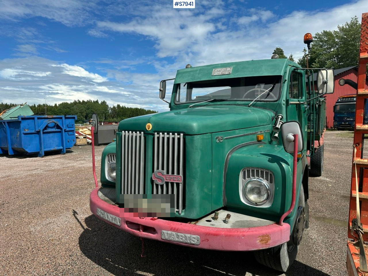 Scania Vabis L76 with tipper - Camion benne: photos 1 Scania Vabis L76 with tipper - Camion benne: photos 1