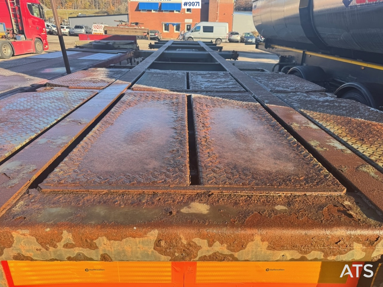 Schweriner CS40 container chassis. - Semi-remorque châssis: photos 4 Schweriner CS40 container chassis. - Semi-remorque châssis: photos 4